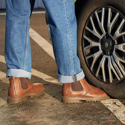 Arthur | Comfort Fit Leather Chelsea Boots Men