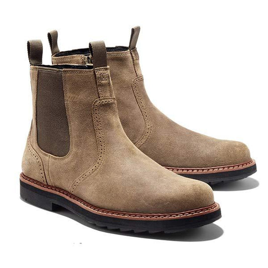 Aiden | Robuste Chelsea Ankle Boots aus Wildleder für Herren