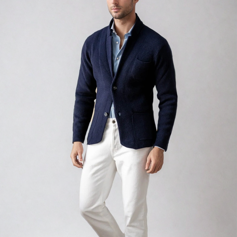 Jason | Men’s Modern Casual Knit Cardigan - OOS