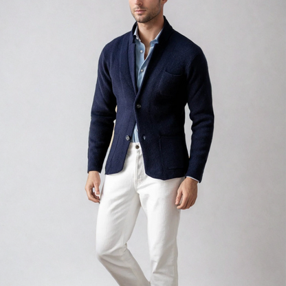 Jason | Men’s Modern Casual Knit Cardigan - OOS