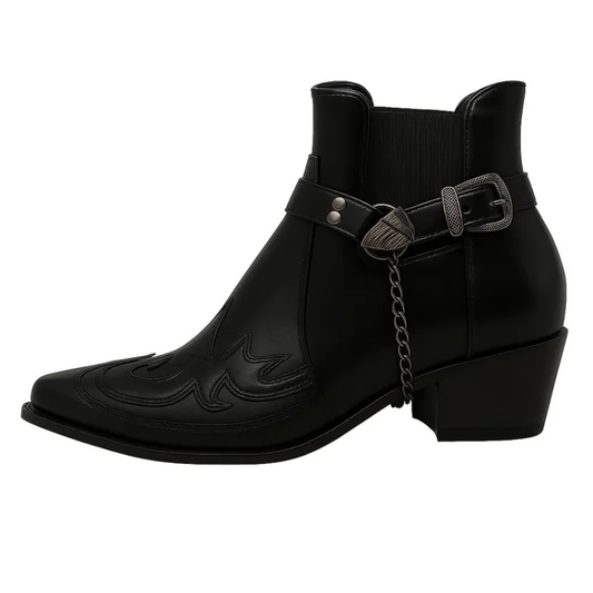 Andrew | Herren Winter Westernstiefel im Schnallen-Stil
