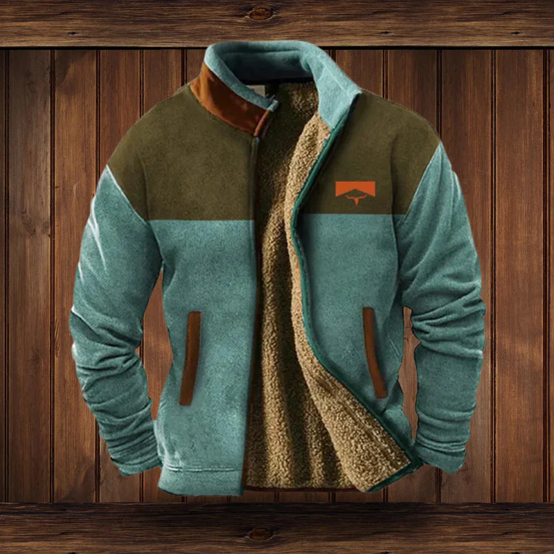 Andrew | Men’s Trendy Cozy Tribal Winter Coat