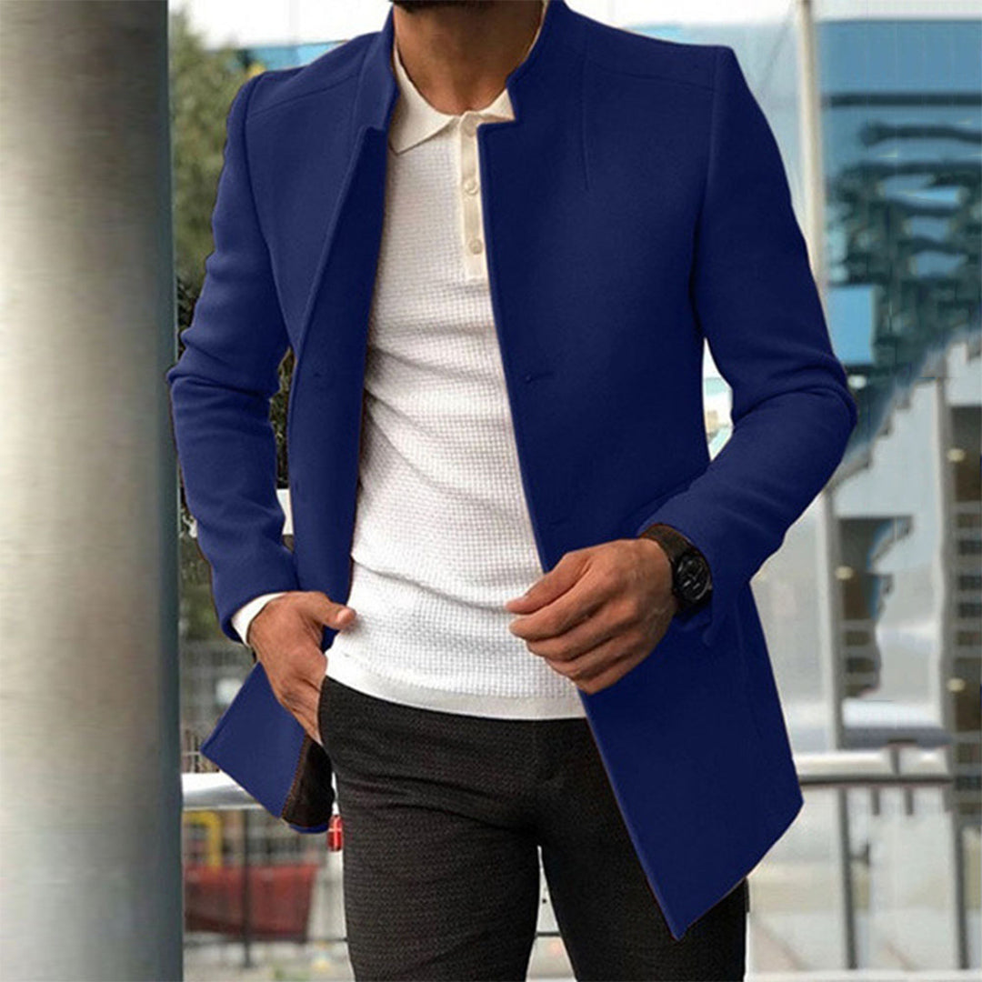 Matthew | Herren Wintermantel in Camel, schmale Passform