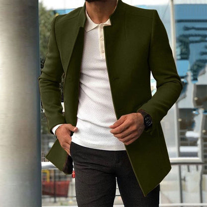 Matthew | Herren Wintermantel in Camel, schmale Passform