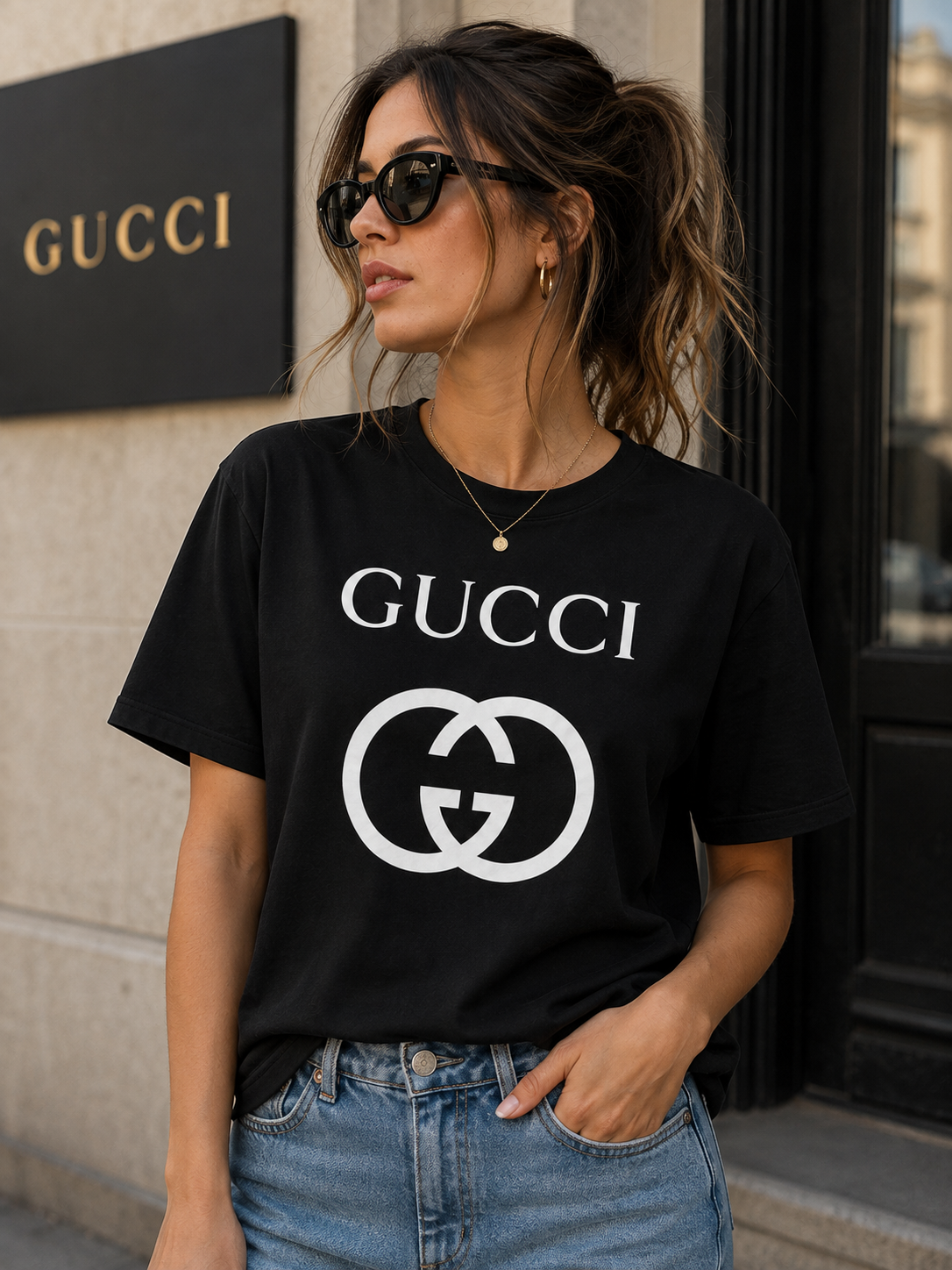 Gucci Morty shirt inspired by the viral streetwear meme