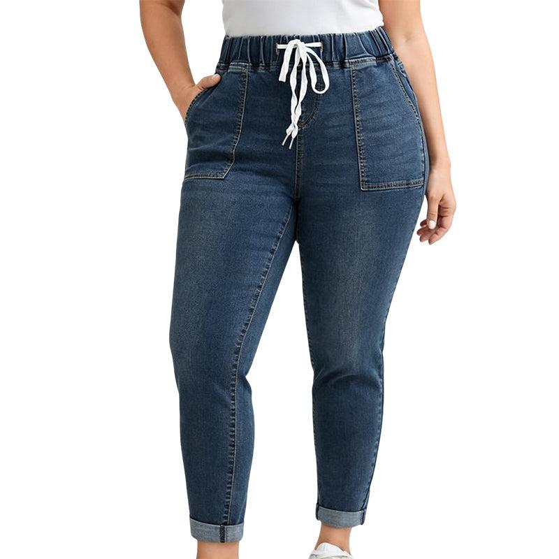 EasyFit™ Pull-On Denim Joggers (Selling Fast)