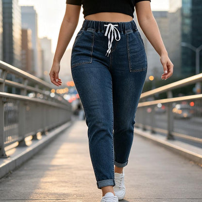 EasyFit™ Pull-On Denim Joggers (Selling Fast)