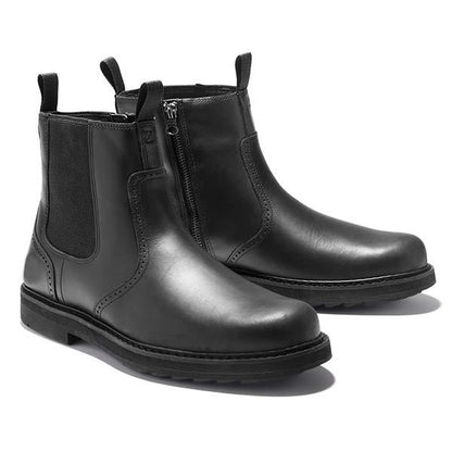Aiden | Rugged Suede Chelsea Ankle Boots Men