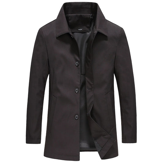 Harold | Klassische leichte Button-Up Jacke für Herren