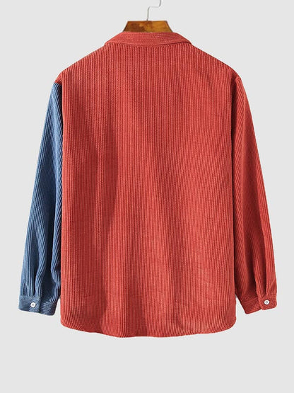 Edmund | Men’s Color-Block Corduroy Shirt