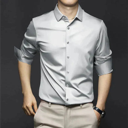 George | Men’s Spring Stretch Slim Dress Shirt