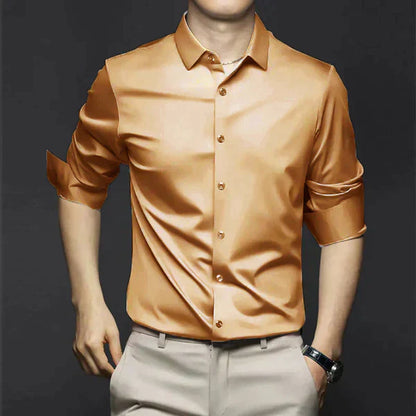 George | Men’s Spring Stretch Slim Dress Shirt
