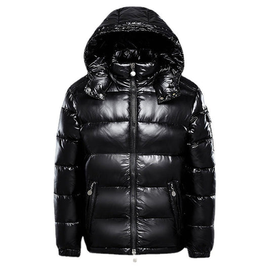 Brandon | Herren-Winter-Steppjacke mit Kapuze und Reißverschluss