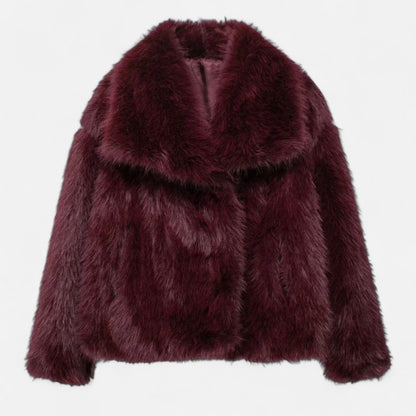 Anna | Women’s Chic Faux Fur Warm Jacket
