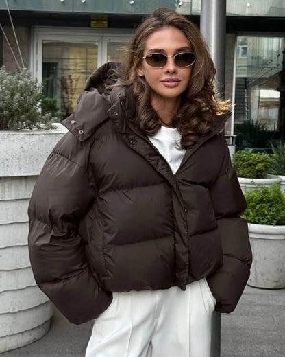 Ella | Women's Hooded Puffer Jacket (OOS)