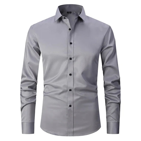 Kevin | Slim-Fit Button-Down Hemd für Herren